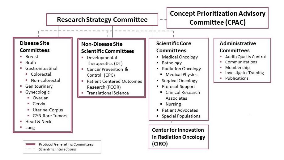 Cancer Center Organizational Chart